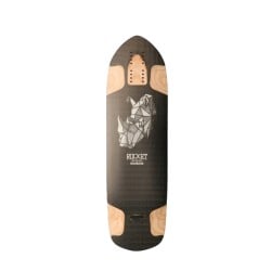 Rocket Rhino Racetail 32" Longboard Deck