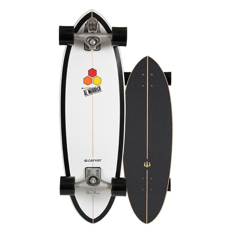 Carver 31.75" CI Zwart Beauty Surfskate Complete