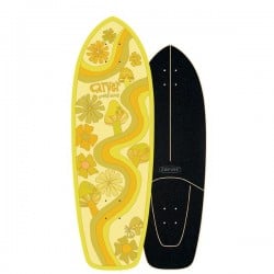 Carver Grl Swirl Trippy Hippy 30.25" Surfskate Deck - WF
