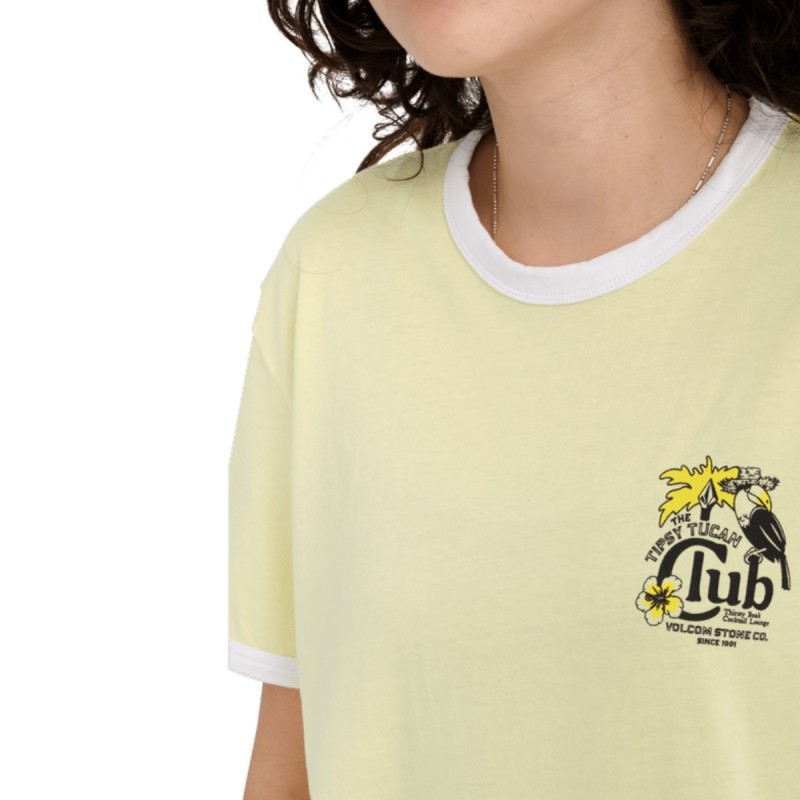 Volcom Truly Ringer Women's T-Shirt