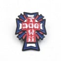 Dogtown Enamel Pin Cross Logo Color