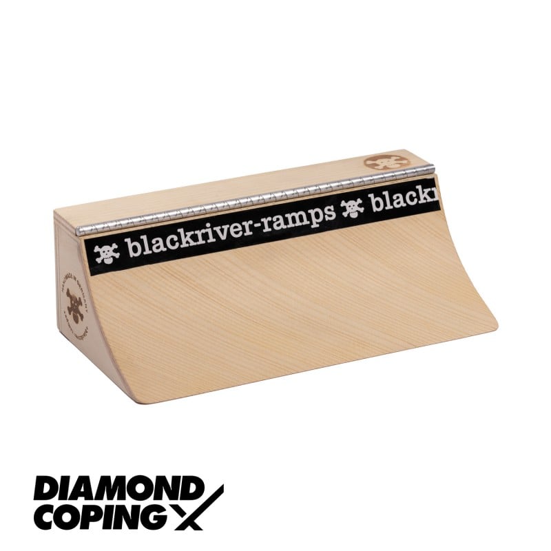 Blackriver Ramps Pocket Quarter XL  Diamond Coping Fingerboard