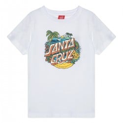 Santa Cruz Aloha Dot Front T-Shirt Kids