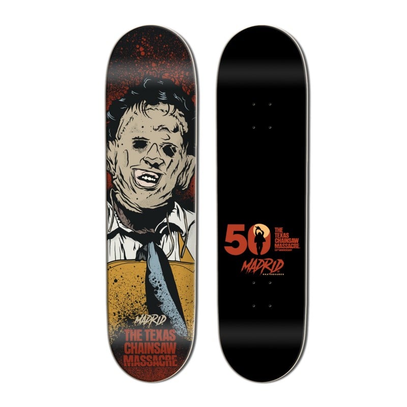 Madrid x Texas Chainsaw Massacre Limited Edition Headcheese 8.25" Skateboard Deck [Pre-Order]