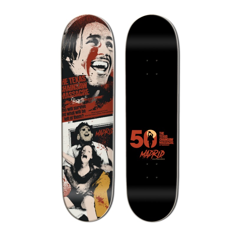 Madrid x Texas Chainsaw Massacre Hitcher 8.5" Skateboard Deck [Pre-Order]