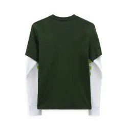 Vans Long Check Twofer Kids Longsleeve