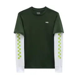 Vans Long Check Twofer Kids Longsleeve