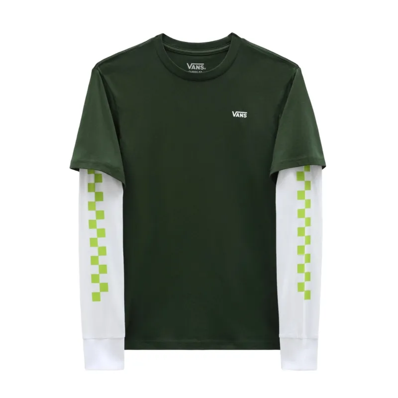 Vans Long Check Twofer Kids Longsleeve