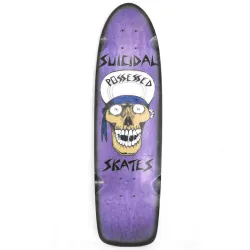 Buy Dogtown Suicidal Skates Punk Skull 70's Classic 8.375" Old School Skateboard Deck - WF at the Sickboards Longboard Shop