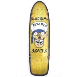 Buy Dogtown Suicidal Skates Punk Skull 70's Classic 8.375" Old School Skateboard Deck - WF at the Sickboards Longboard Shop