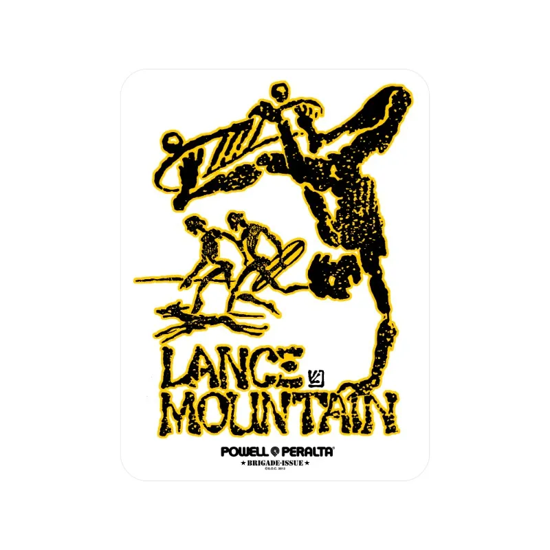 Powell-Peralta Bones Brigade Lance Mountain 4.5'' Sticker