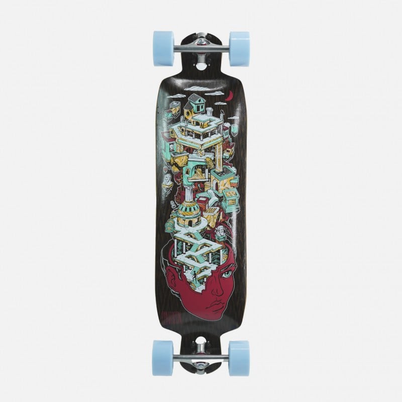 Pantheon Nexus FG Ruins Graphic Longboard Complete