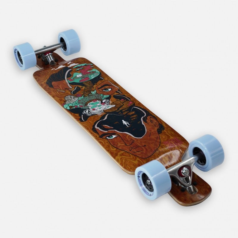 Pantheon Quest FG Path Graphic 36.5" Longboard Complete