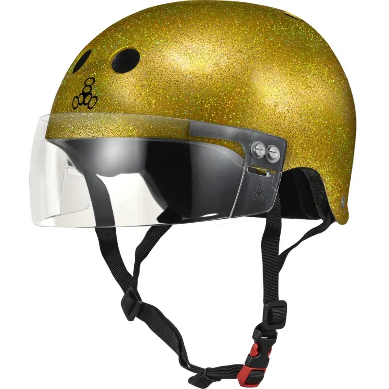 Triple Eight The Certified Sweatsaver Casque with Visiere