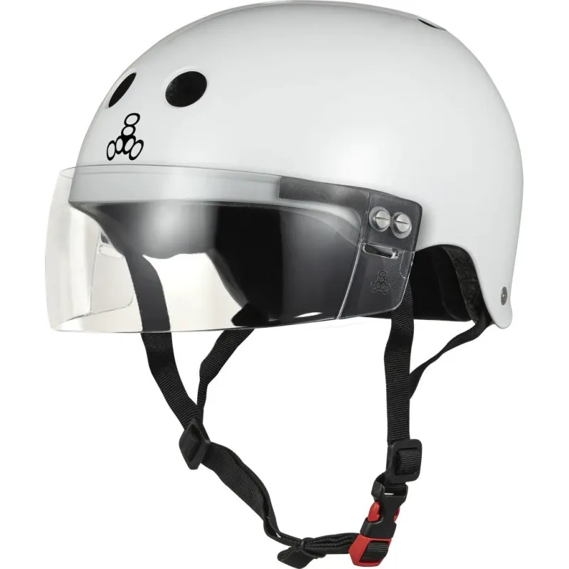 Triple Eight The Certified Sweatsaver Casque with Visiere