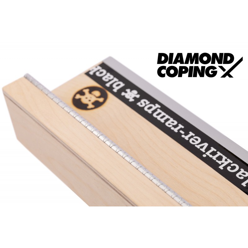 Blackriver Ramps Box 2 Diamond Coping For Fingerboard