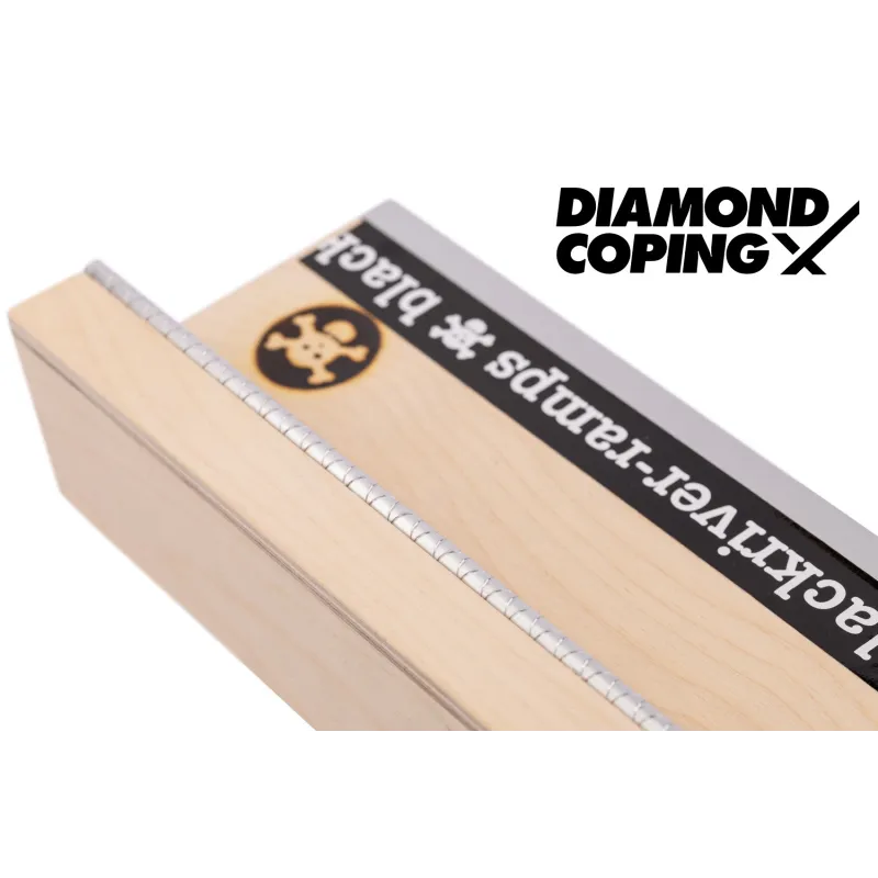Blackriver Ramps Box 2 Diamond Coping For Fingerboard