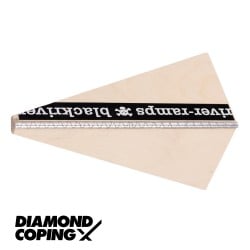 Blackriver Ramps Polebank Diamond Coping For Fingerboard