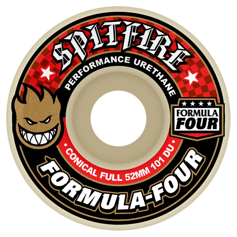 Spitfire Formula Four Full Conical 101D Skateboard Ruedas