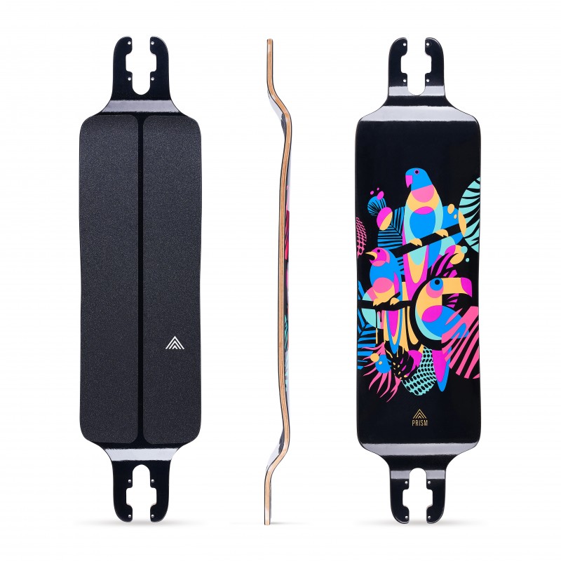 Prism Tropicalia Sled 34" Drop Through Longboard Deck kopen bij