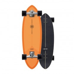 Carver CI Mid Orange 32" Surf Skate Complete