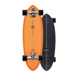 Carver CI Mid Orange 32" Surf Skate Complete