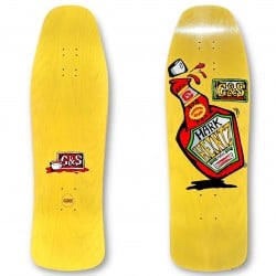 G&S C90 Mark Heintzman Ketchup Bottle 10.0" Old School Skateboard Deck
