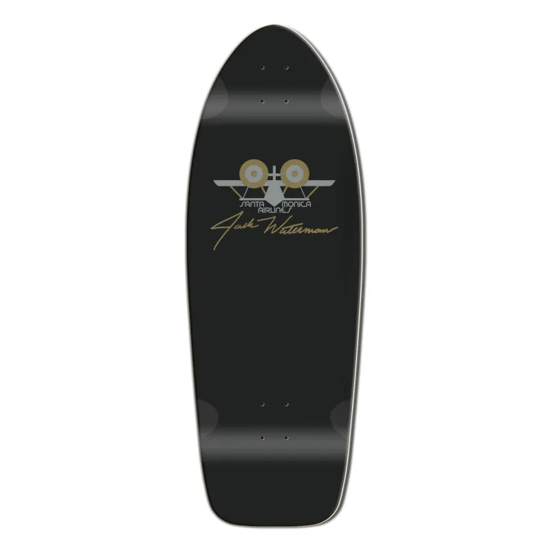 Santa Monica Airlines Limited Edition Jack Waterman 11" Old School Skateboard Deck