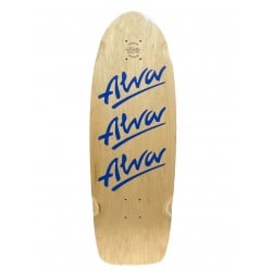 Alva 1979 Tri-Logo Re-Issue - Old School Skateboard Deck