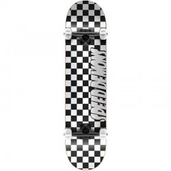 Speed Demons Checkers Zwart/White 8.0" Skateboard Complete - WF