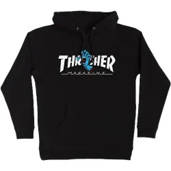Santa Cruz x Thrasher Screaming Logo Hoodie