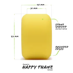 Orangatang Beefcake 73mm Longboard Ruote