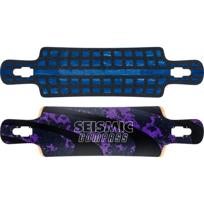 Seismic Compass 39.5" Longboard Deck