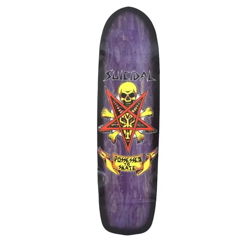 Dogtown Suicidal Skates Possessed To Skate Pool 8.75" Old School Skateboard Deck