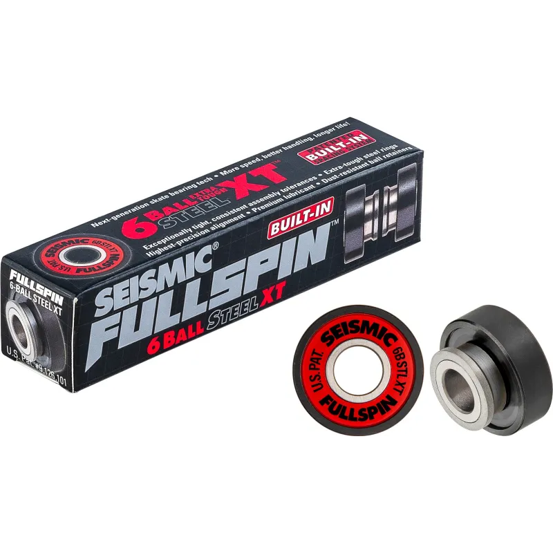 Seismic Fullspin 6-Ball Steel XT Built-In Kugellager (set of 8)