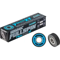 Seismic Fullspin 7-Ball Steel XT Classic Bearings (set of 8)