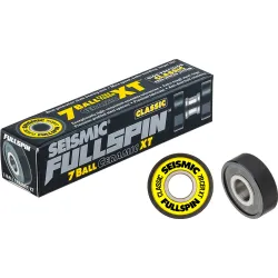 Seismic Fullspin 7-Ball Ceramic XT Classic Bearings (set of 8)