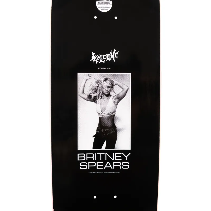Welcome x Britney Spears Snake Son Of Boline 8.8" Skateboard Deck