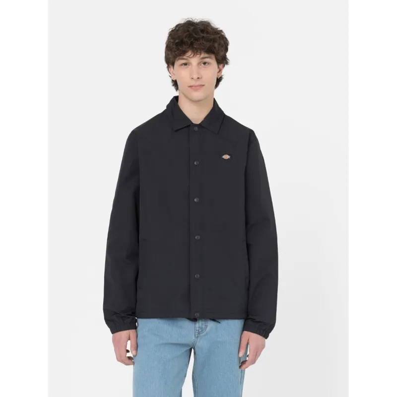 Dickies Oakport Cropped Coach Jacket W Black