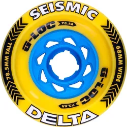 Seismic Delta 78.5mm Longboard Wheels