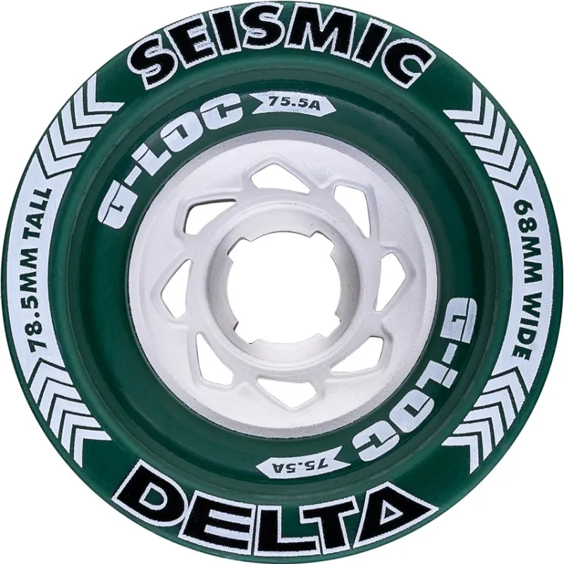 Seismic Delta 78.5mm Longboard Wielen
