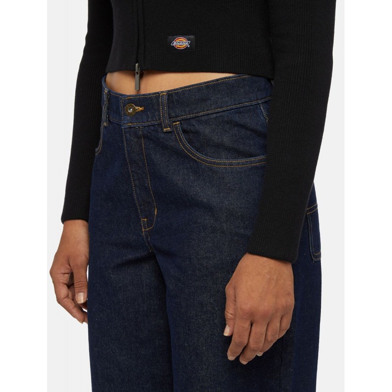 Dickies East Helena Rib Zip-Hoodie-Through Women'S