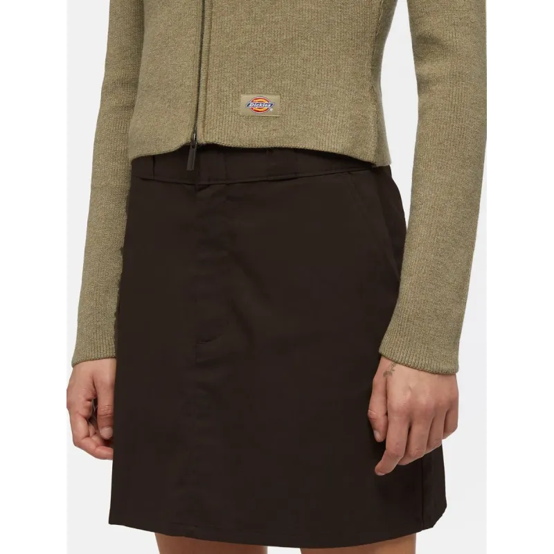 Dickies East Helena Rib Zip-Hoodie-Through Women'S