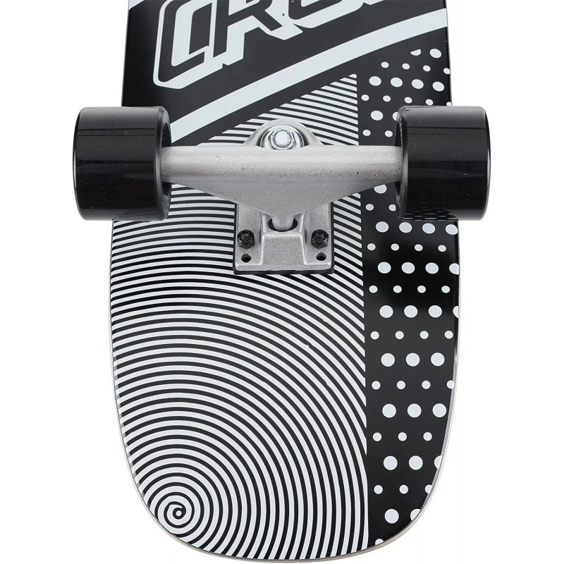 Santa Cruz Street Skate Black/White 29.5" Cruiser Skateboard Complete