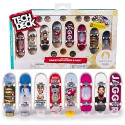 Tech Fingerboard Deck Competition Legends 8-Pack