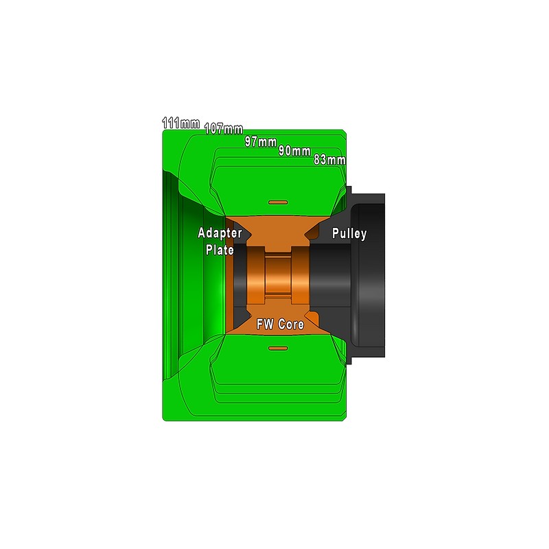 Abec11 SuperFly 107mm Wheels