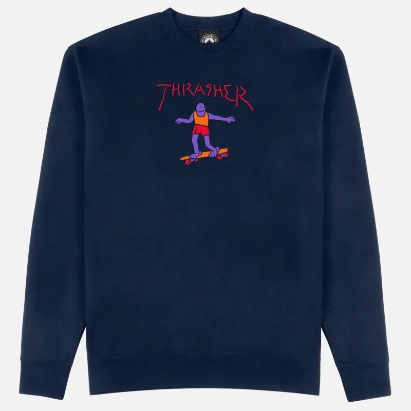 Thrasher Gonz Logo Crew Sweater