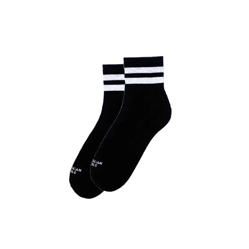 American Socks Back In Black Ankle High