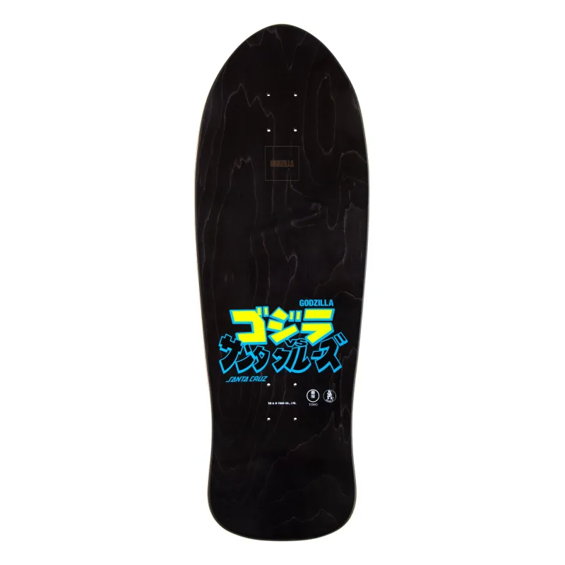 Santa Cruz x Godzilla Mothra Natas 10.5" Old School Skateboard Deck