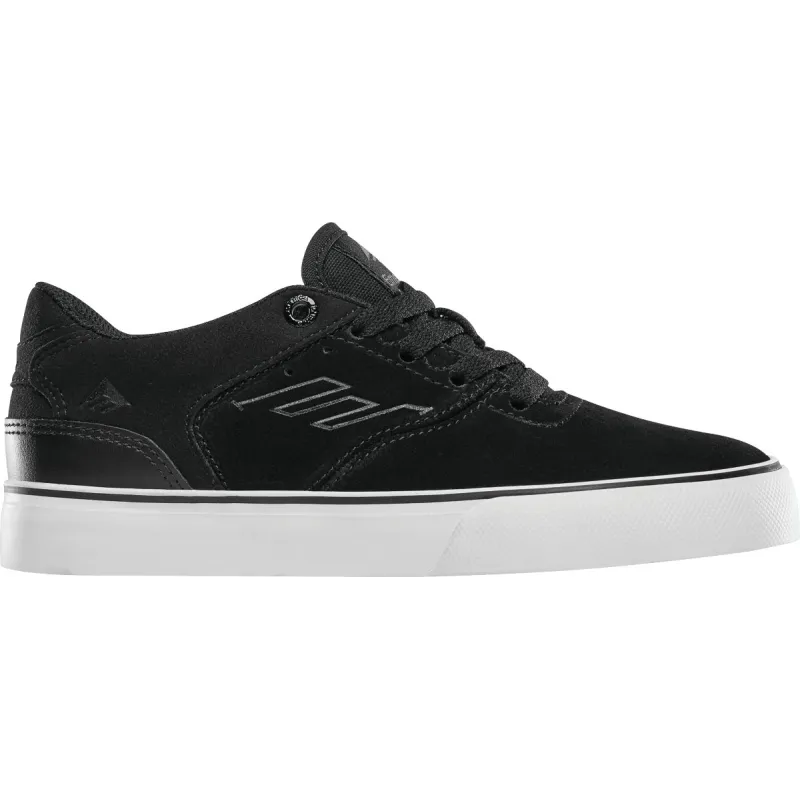 Emerica Reynolds Low Vulc Zwart/White/Gum Kids Shoes - WF